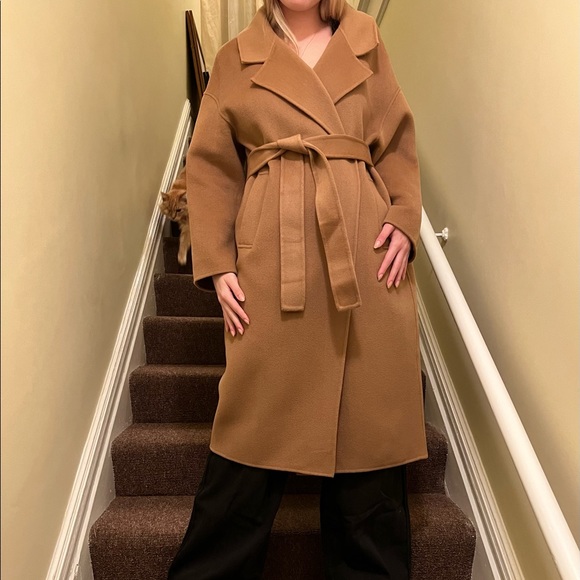The Curated London Camel Coat Size M - Picture 3 of 8